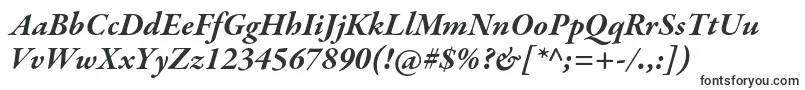 GaramondpremrproBdit Font – Fonts for Adobe Muse