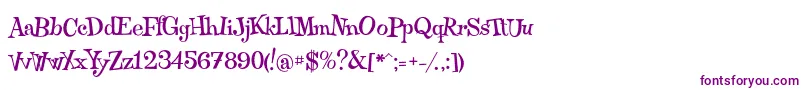 Qraxy Font – Purple Fonts