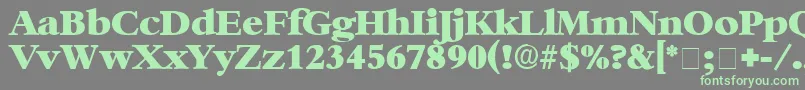 En savoir plus sur la police IngenueDisplaySsi Police IngenueDisplaySsi – polices vertes sur fond gris