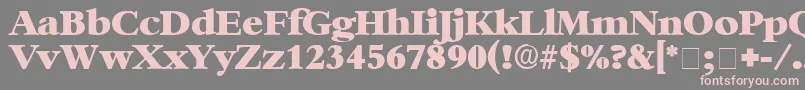 More about IngenueDisplaySsi Font IngenueDisplaySsi Font – Pink Fonts on Gray Background