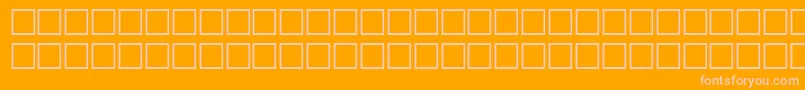 Alawi31 Font – Pink Fonts on Orange Background