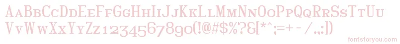 Hindscap Font – Pink Fonts on White Background