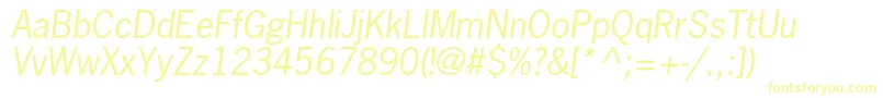 NewsgothicstdOblique Font – Yellow Fonts