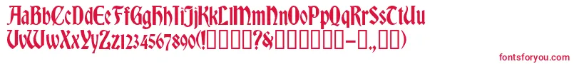 RomvelCyr Font – Red Fonts