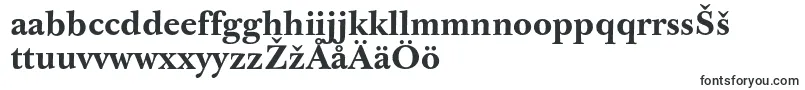 Шрифт JbaskervilletmedBold – финские шрифты