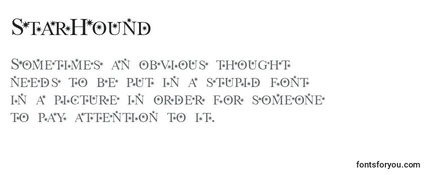 StarHound Font