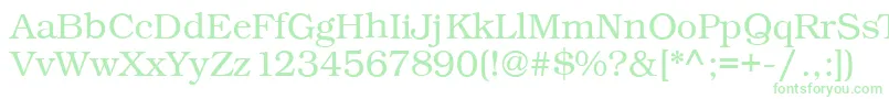 Więcej informacji o czcionce Kacstbook Czcionka Kacstbook – zielone czcionki
