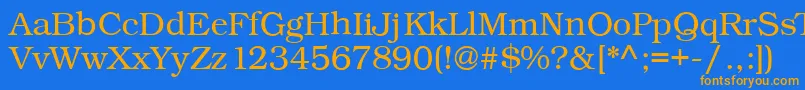 Más sobre la fuente Kacstbook fuente Kacstbook – Fuentes Naranjas Sobre Fondo Azul
