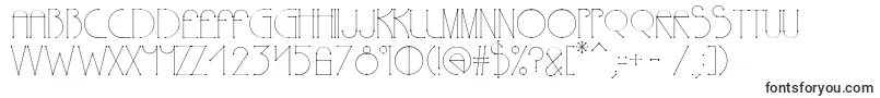 Шрифт Polyline – трендовые шрифты