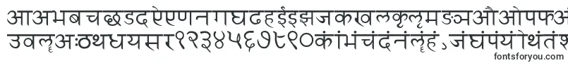 Sanskritwriting-fontti – Fontit Microsoft PowerPointille