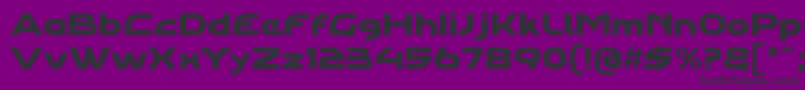 fuente Agharapro – Fuentes Negras Sobre Fondo Morado
