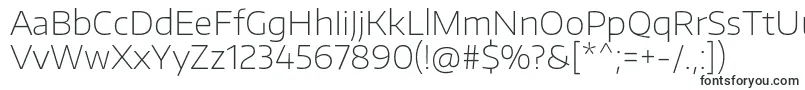 EncodesanswideThin-fontti – Tietokonefontit