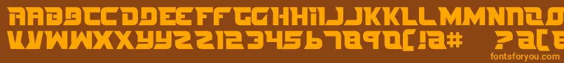 Подробнее о шрифте NifeFites Шрифт NifeFites – оранжевые шрифты на коричневом фоне