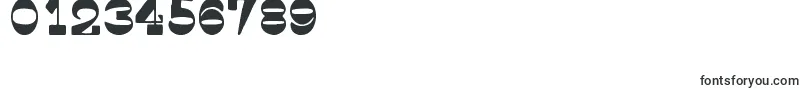 Fonte SpoghettiWesternTfb – fontes para números e dígitos