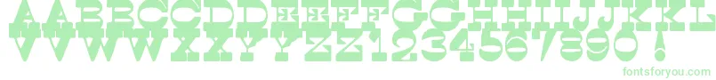 Fonte SpoghettiWesternTfb – fontes verdes