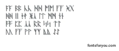 Schriftart Beowulfrunic