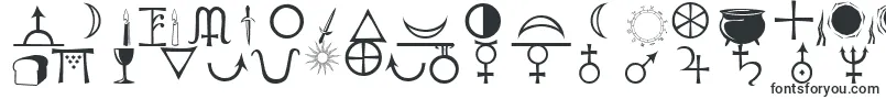 Шрифт Astrological – шрифты для Adobe After Effects
