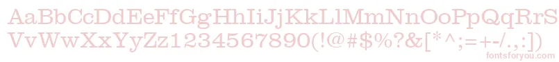 IntroitLightSsiLight Font – Pink Fonts on White Background