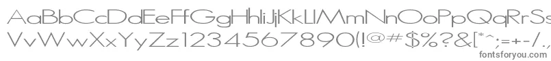 Czcionka Microserif ffy – szare czcionki