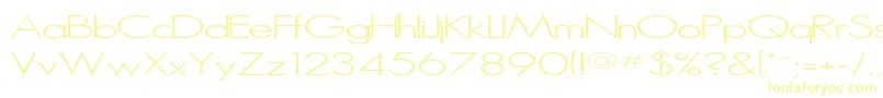 Шрифт Microserif ffy – жёлтые шрифты