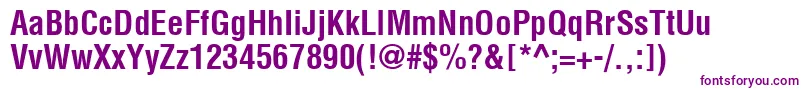 ContextCondensedSsiBoldCondensed Font – Purple Fonts