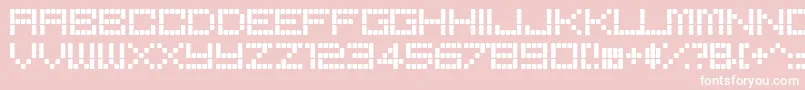 More about BoredRegular Font BoredRegular Font – White Fonts on Pink Background