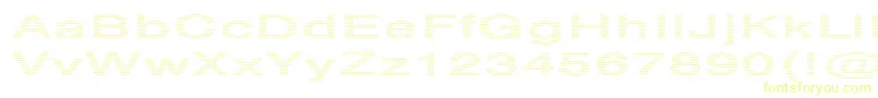 HvstripeExtraboldEx Font – Yellow Fonts