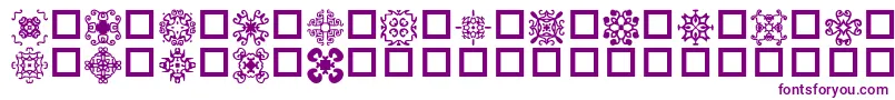 EdgersNormal Font – Purple Fonts on White Background