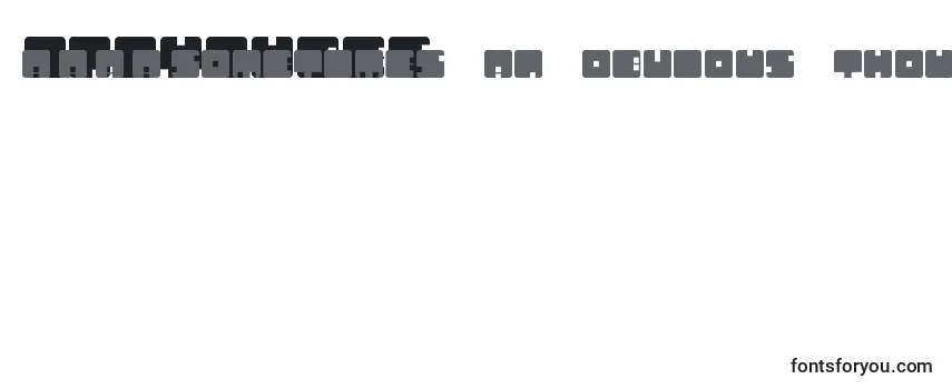 AndyCubes Font