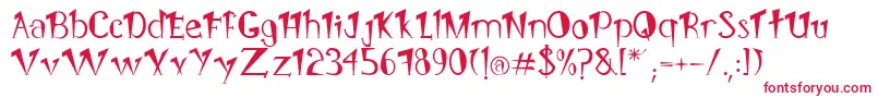 Pongo Font – Red Fonts