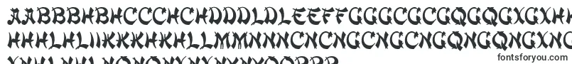ChowmeinRegular-fontti – zulun fontit