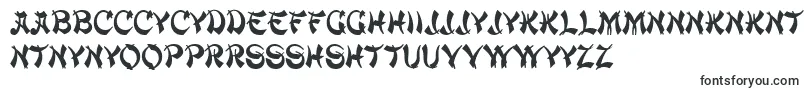 ChowmeinRegular-Schriftart – ruandische Schriften