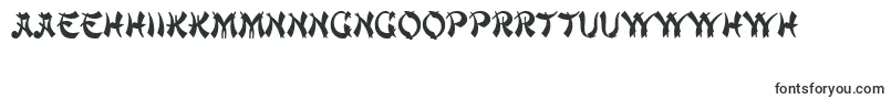ChowmeinRegular-Schriftart – maorische Schriften