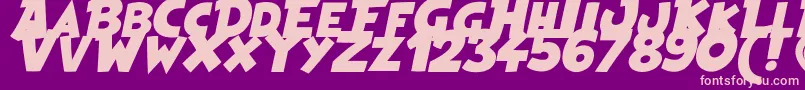 More about HeroesLegend Font HeroesLegend Font – Pink Fonts on Purple Background