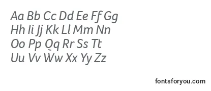 Обзор шрифта FocoItalic