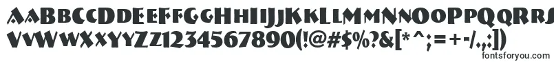 ABremencapsnrBold-fontti – Otsikkofontit