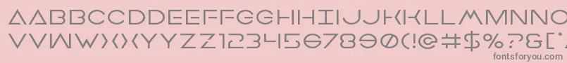 More about Earthorbiterexpand Font Earthorbiterexpand Font – Gray Fonts on Pink Background