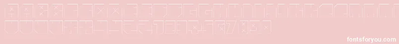 AndreFist Font – White Fonts on Pink Background