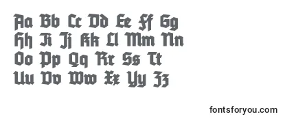 Обзор шрифта Tannenbergfett