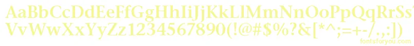 StoneSerifSemItcTtSemi Font – Yellow Fonts