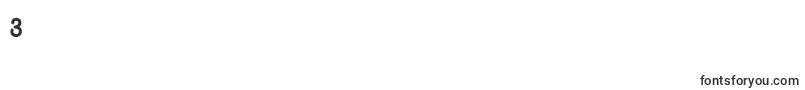 SweatyBeta Font – Fonts for Digit 3