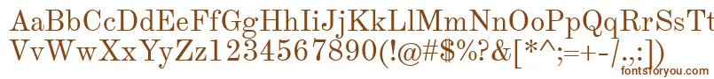 TheanoModernRegular Font – Brown Fonts