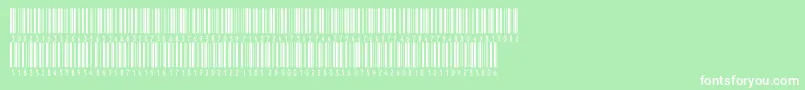 Inthrp36dmtt Font – White Fonts on Green Background