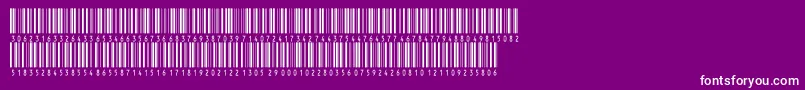 fuente Inthrp36dmtt – Fuentes Blancas Sobre Fondo Morado