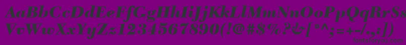 fuente NewCaledoniaLtBlackItalic – Fuentes Negras Sobre Fondo Morado