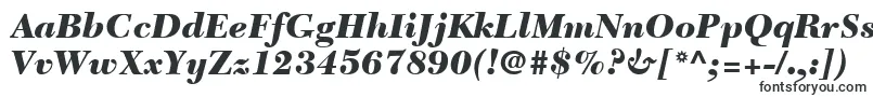 Шрифт NewCaledoniaLtBlackItalic – Каталог