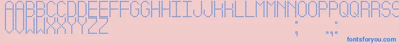 Подробнее о шрифте LedSimpleSt Шрифт LedSimpleSt – синие шрифты на розовом фоне