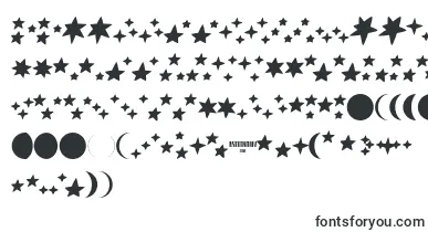 Astronomy font – Fonts Figures