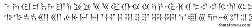 Kakoulookiam-Schriftart – Runen-Schriften