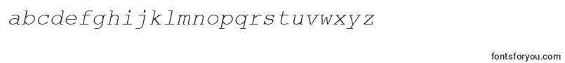 CourtiercItalic Font – Alphabet Fonts